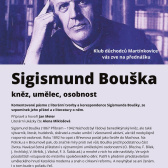 Přednáška o Sigismundu Bouškovi  27. března 2024 1